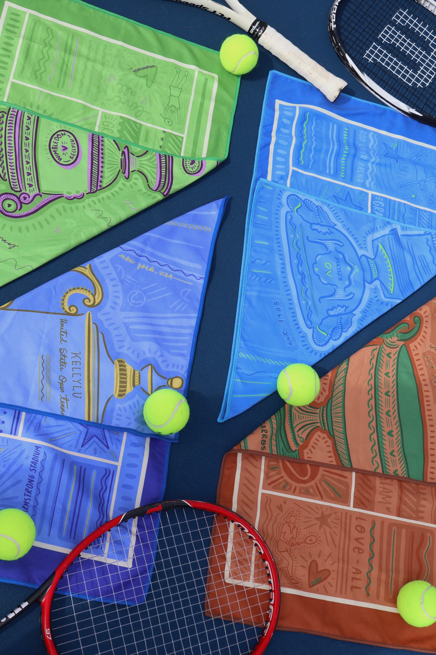 Toalla de Deporte Australian Open