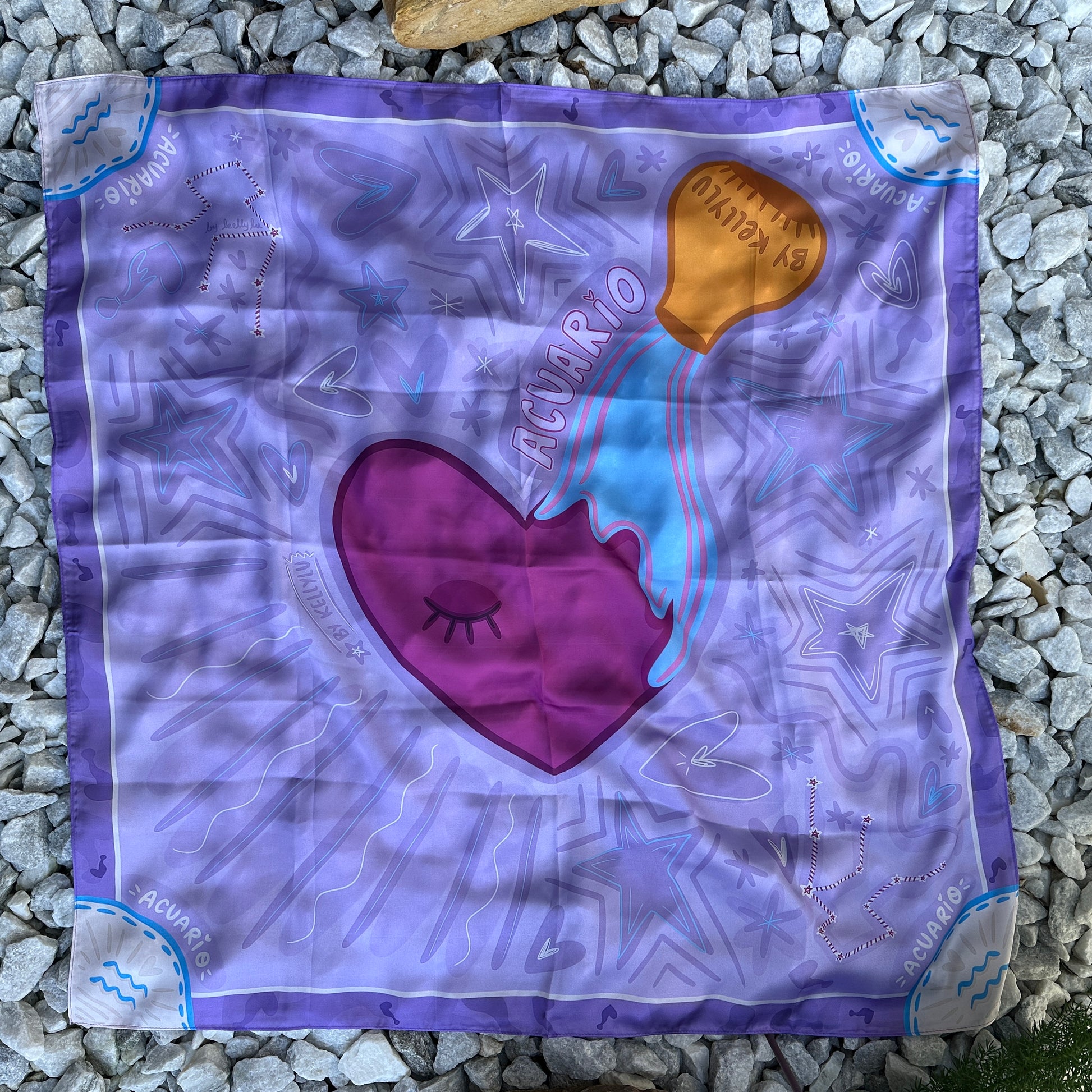 Acuario Bandana - Paleta Astral image 2